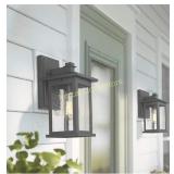 Emliviar Outdoor Wall Mount Lights 2 Pack,