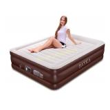 BAYKA Queen Air Mattress, Raised Elevated Double