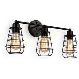 Create for Life 3-Light Industrial Vanity Lights