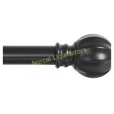 Ivilon Curtain Rod with Ball Finials - 1 inch