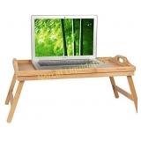 Bed Tray Table with Folding Legs,Serving