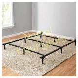 Mainstays 7" Adjustable Bed Frame, Black