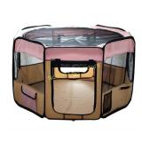 ESK COLLECTION Pink 45" Pet Puppy Dog Playpen