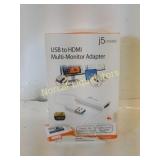 J5create USB to HDMI Multi-Monitor Adapter JUA254
