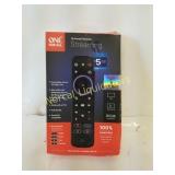 Universal One For All Streaming Remote
Appers