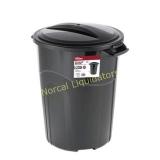 Hyper Tough 32 Gallon Injection Molded Trash Can
