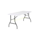 **Mainstays 8 Foot Bi-Fold Plastic Folding Table,