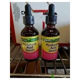 LOT OF 2 Spring Valley Hyaluronic Acid Serum, For