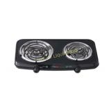 Mainstays Double Burner preowned signs of use