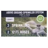 Orbit Irrigation Port-a-rain Sprinkler System.
