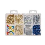 2 pcks Hillman 230-Piece Steel Zinc-Plated Combo