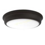 Good Earth Lighting Portal 19-in W Painted bronze