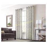 2 allen + roth Lapeer 50 x 95-in Graphite Cotton