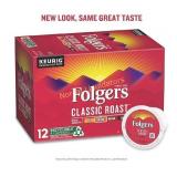 Folgers Classic Medium Roast Coffee, K-Cup Pods
