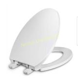 Elongated Toilet Seat with Cover, Slow Close,