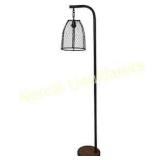 J. Hunt Home 62-in Faux Wood and Black Downbridge