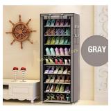 10-Tier Dustproof Shoe Racks Organizer Space