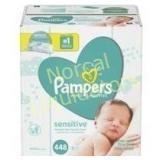 Pampers Baby Wipes Sensitive 7X Refill (Tub Not