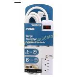 Prime 6-outlet 1000 Joules Surge Protector