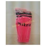 Mitre pink and black soccer socks with shin