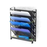 SimpleHouseware 6 Tier Wall Mount Document Letter