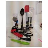 Assorted kitchen tools some new some preowned