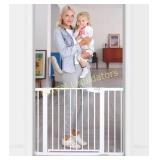 Cumbor 43.3" Auto Close Safety Baby Gate, Extra