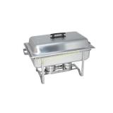 Stainless Steel Chafing Dish - 8 qt appears new