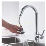 HEABLE Kitchen Sink Faucet with Pull Down Sprayer