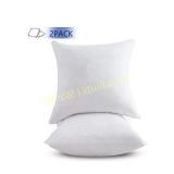 18 x 18 Pillow Inserts Set of 2, Throw Pillow