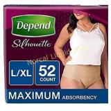 Depend Silhouette Incontinence Underwear for