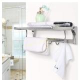Bath Towel Rack 23 Inch Bathroom Shelves,