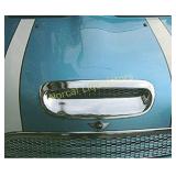 Hood Scoop-Grille Overlay - Chrome URO Parts