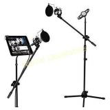 Microphone and Tablet Tripod Boom Stand Kit,