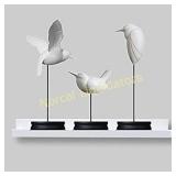 AHDECOR Picture Ledge Shelf White Wall Mounted