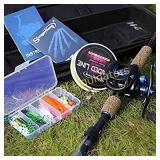 Sougayilang Baitcasting Fishing Rod with Reel