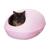 **PetPals Rose Pod - Pink Felt Bed with Removable