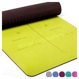 Heathyoga Eco Friendly Non Slip Yoga Mat, Body
