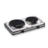 Homeleader Hot Plate for Cooking Electric, Double