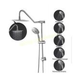 Sarlai Double Rain Hotel Spa Brushed Nickel