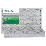 FilterBuy  MERV 8 14x24x1 Pleated AC Furnace Air