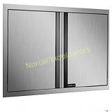 BI-DTOOL Double BBQ Access Door 304 Brushed