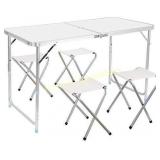 Finether Portable Folding Table Sturdy and