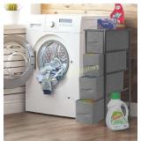 Narrow Dresser Tower with 4 Drawers - Vertical