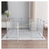 Tespo Pet Playpen, Portable Large Plastic Yard