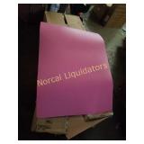 Desk chair mat for hard floor pink 47"x29.5" new