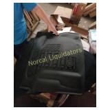 Universal front and rear rubber floor mats rear