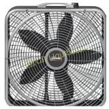 Lasko 20" Power Plus Box Fan. Appears new in