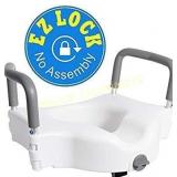 Vaunn Medical Elevated Raised Toilet Seat &