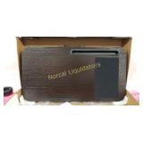 Laptop padded lap desk with built in mouse pad.
